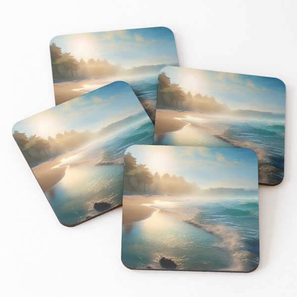 Item preview, Coastal Serenity designed and sold by CharlottePlaceArt.