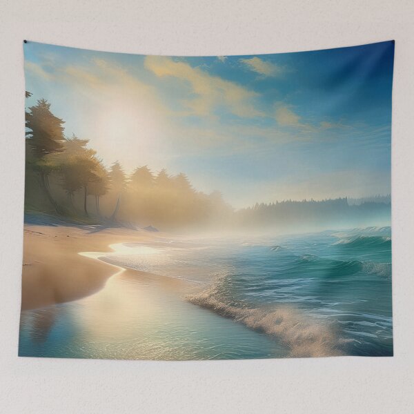 Item preview, Coastal Serenity designed and sold by CharlottePlaceArt.