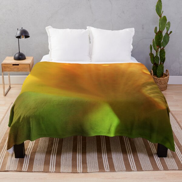Item preview, Golden Flower Petal with Dew Drop – Morning Zen Macro designed and sold by vikko-art.