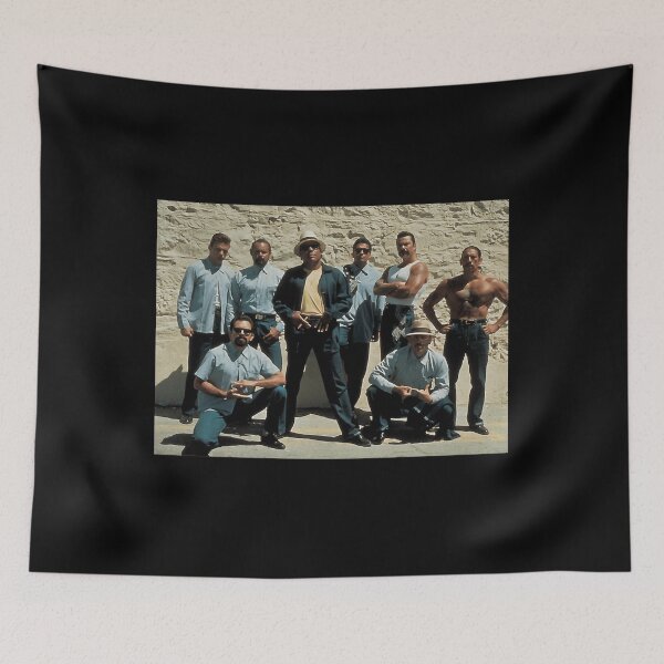 Item preview, Grew Up Tough On The Streets Vatos Locos Blood In Out Prison Crew Shot Dark And Offensive designed and sold by Himansu9847.