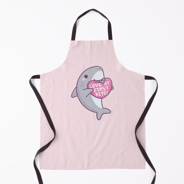 Item preview, Cute Shark Love At First Bite Funny Valentine designed and sold by rustydoodle.