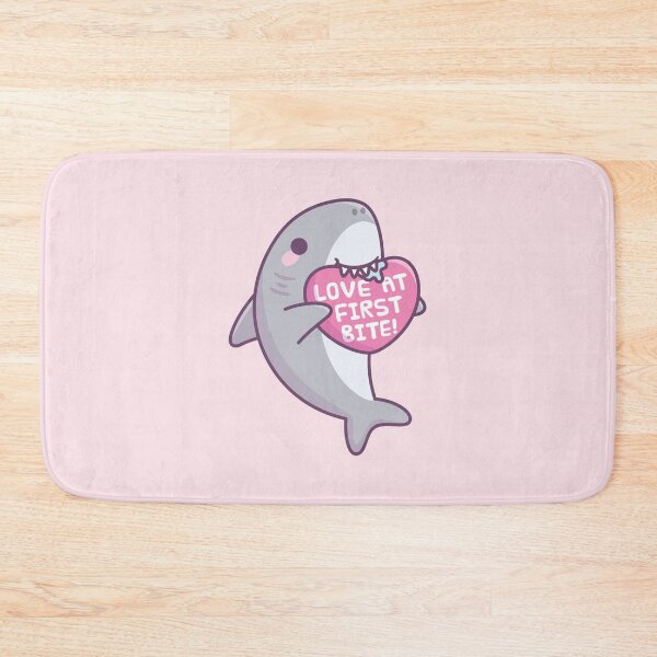 Item preview, Cute Shark Love At First Bite Funny Valentine designed and sold by rustydoodle.
