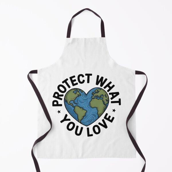 Item preview, Protect What You Love Earth Heart Badge designed and sold by proearth2022.
