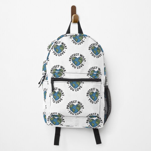 Item preview, Protect What You Love Earth Heart Badge designed and sold by proearth2022.