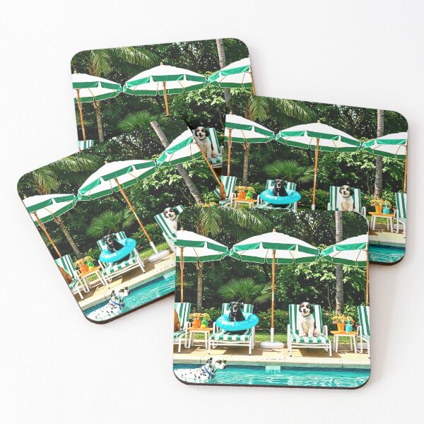 Item preview, Poolside Dogs designed and sold by Leezimmer.