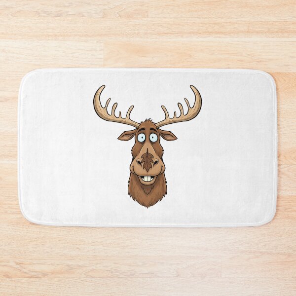 Item preview, Funny Cartoon Moose Animal Face designed and sold by k3rstman1.