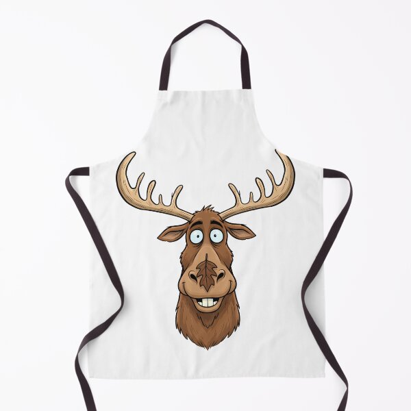 Item preview, Funny Cartoon Moose Animal Face designed and sold by k3rstman1.