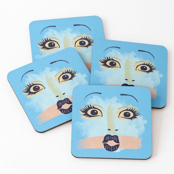 Item preview, Blue Face designed and sold by GasconyPassion.