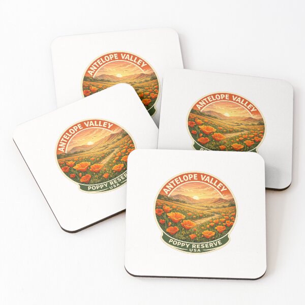Item preview, Antelope Valley Poppy Reserve Spring Bloom – Wildflower Fields near Lancaster and Mojave Desert Foothills in California designed and sold by Places On Earth.
