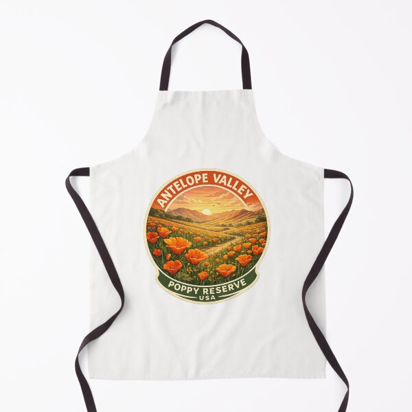 Item preview, Antelope Valley Poppy Reserve Spring Bloom – Wildflower Fields near Lancaster and Mojave Desert Foothills in California designed and sold by Places On Earth.