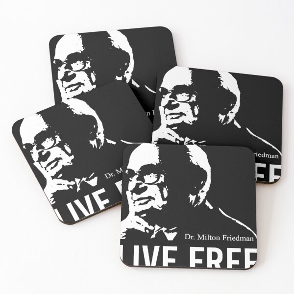 Item preview,  Milton Friedman - Live Free designed and sold by Nabil  Nasr.