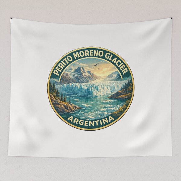 Item preview, Perito Moreno Glacier in Los Glaciares National Park – Patagonian Ice Field and Lake Argentino View in Santa Cruz, Argentina designed and sold by Places On Earth.