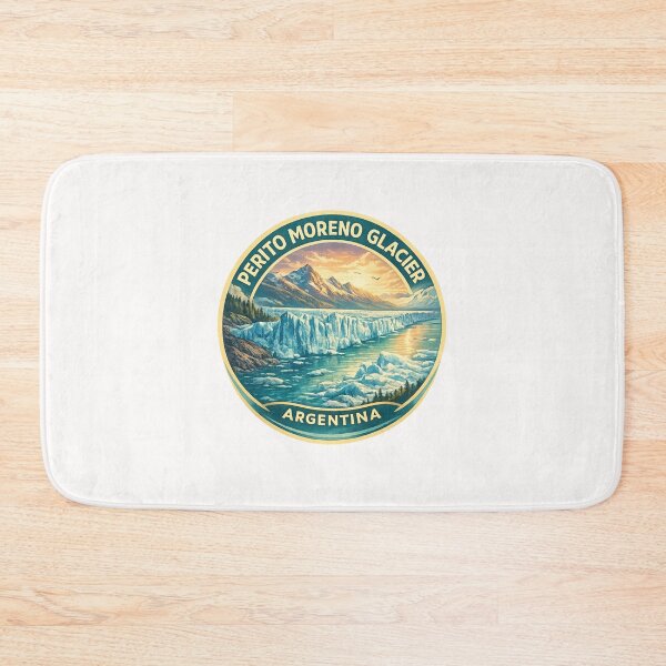 Item preview, Perito Moreno Glacier at Sunrise – Patagonian Ice Wall Reflections on Lago Argentino in Los Glaciares National Park, Argentina designed and sold by Places On Earth.