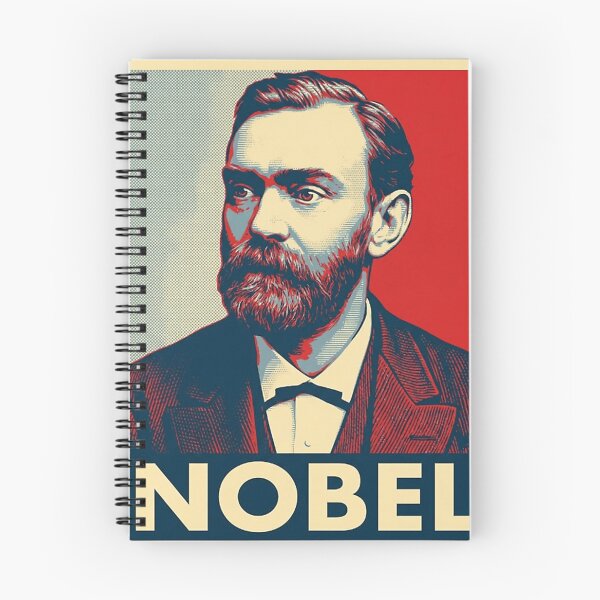 Item preview,  Alfred Nobel Hope Style Retro Poster Art designed and sold by Abhisome.