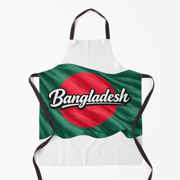 Item preview, Bangladesh Waving Flag Typography – Bangladeshi National Pride Travel Design designed and sold by GarnerSupplyCo.