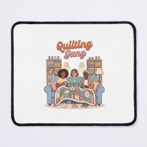 Item preview, Quilting Gang Retro Pastel Patchwork Social Club designed and sold by Twenty2Creative.