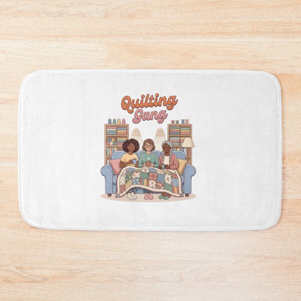 Item preview, Quilting Gang Retro Pastel Patchwork Social Club designed and sold by Twenty2Creative.
