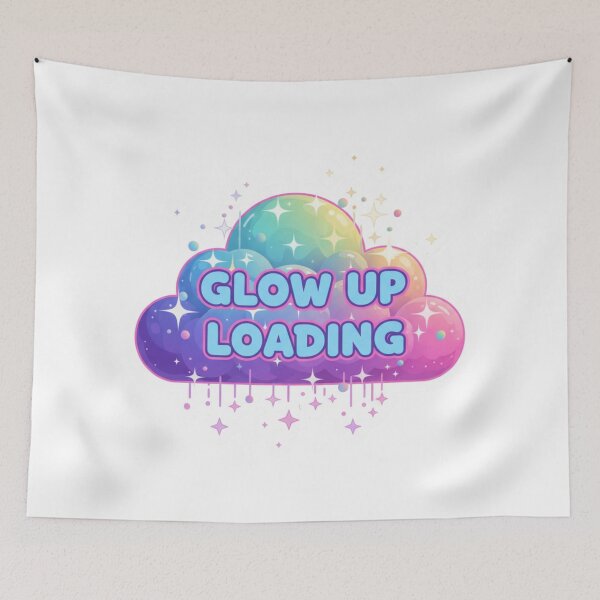 Item preview, Glow Up Loading Cloud designed and sold by lorand-designs.