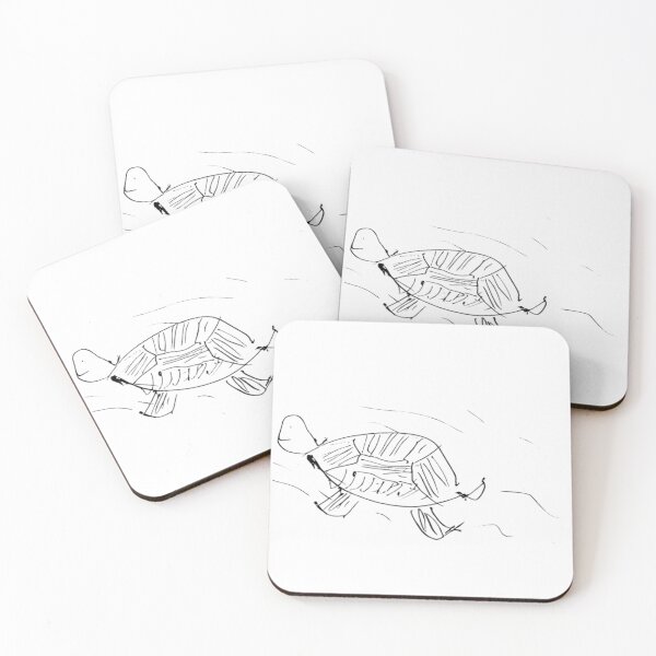 Item preview, Funny turtle series - sketches  designed and sold by ferjosei.