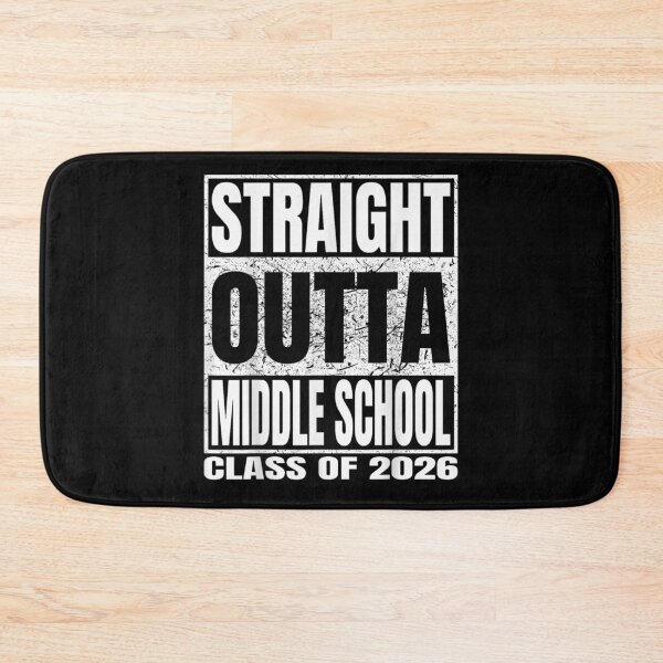 Item preview, Straight Outta Middle School Class of 2026 Graduation Promotion Gift Idea designed and sold by MiteKangerin.