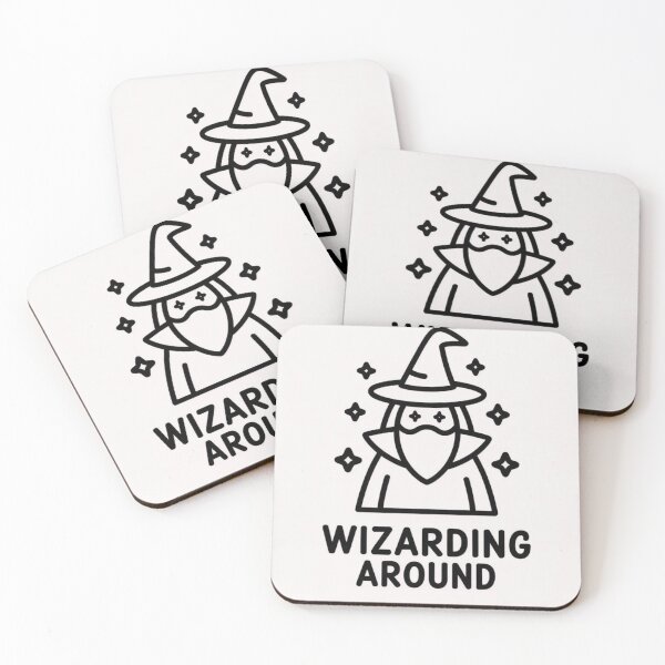 Item preview, Wizarding Around - Because you don't always have to cast spells. designed and sold by Nikoverse.