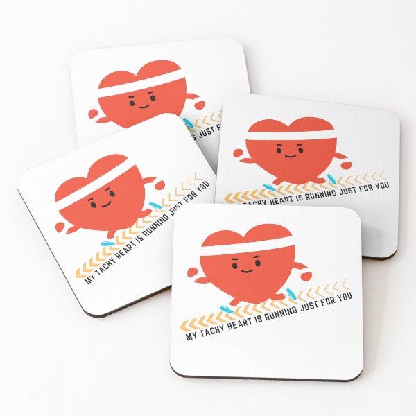 Item preview, My Tachy Heart is Running Just for You! - Romantic Fun Gift Idea designed and sold by MirAgi.