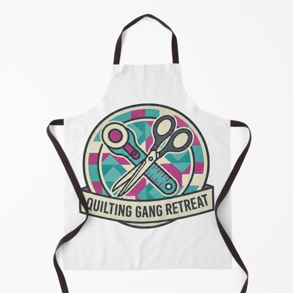 Item preview, Quilt Retreat Squad Badge | Crafty Sewing Emblem designed and sold by Twenty2Creative.