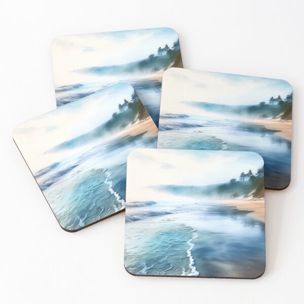 Item preview, Coastal Serenity designed and sold by CharlottePlaceArt.