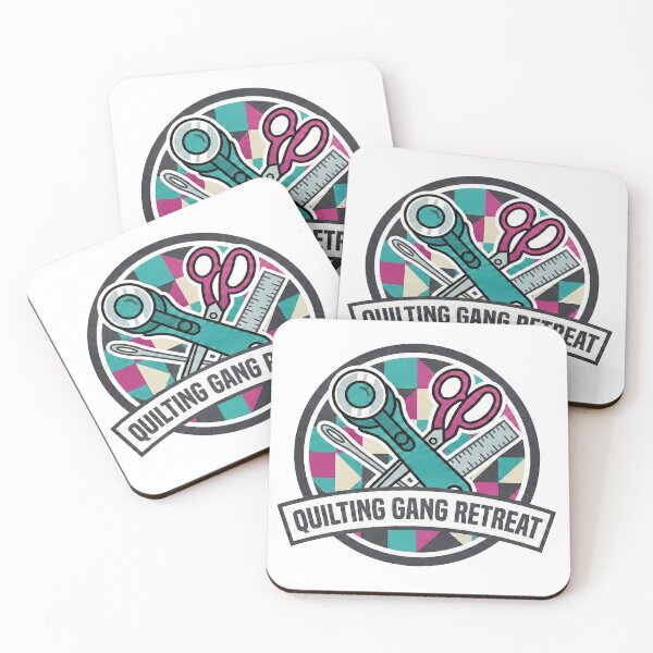 Item preview, Quilt Retreat Squad Badge | Crafty Sewing Emblem designed and sold by Twenty2Creative.