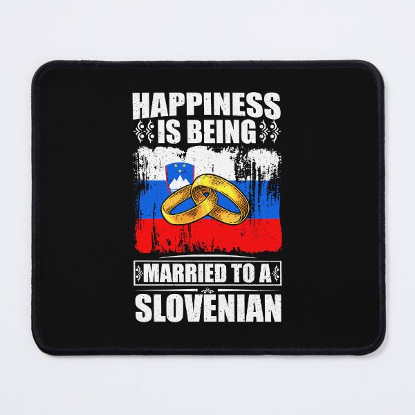 Item preview, Happiness Is Being Married To A Slovenian designed and sold by GabbyKash.