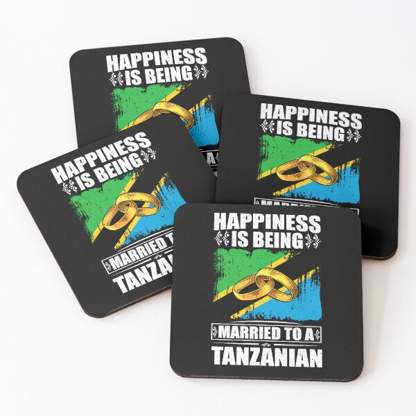 Item preview, Happiness Is Being Married To A Tanzanian  designed and sold by GabbyKash.