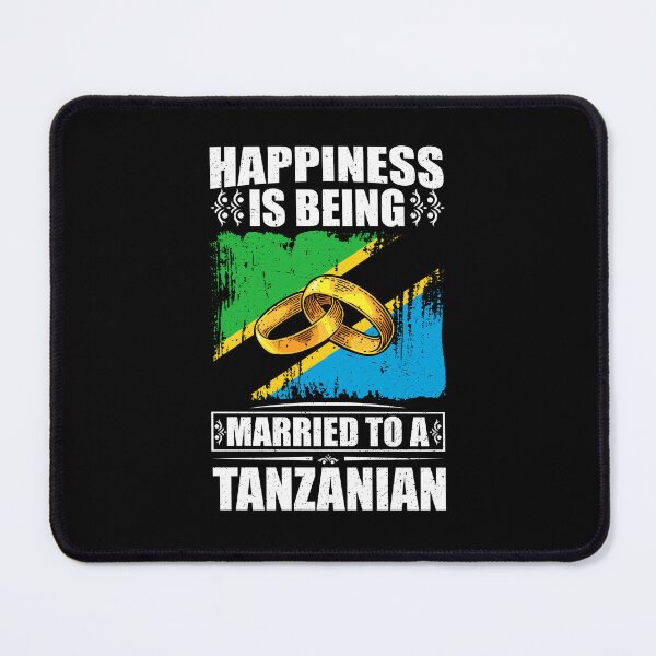 Item preview, Happiness Is Being Married To A Tanzanian  designed and sold by GabbyKash.