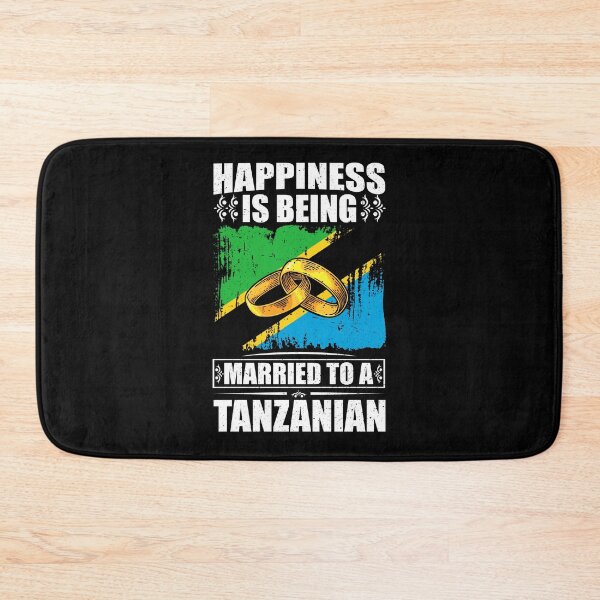 Item preview, Happiness Is Being Married To A Tanzanian  designed and sold by GabbyKash.