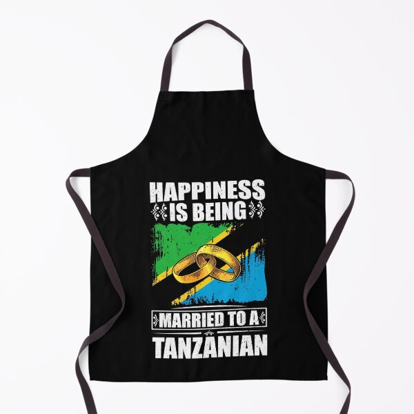 Item preview, Happiness Is Being Married To A Tanzanian designed and sold by GabbyKash.