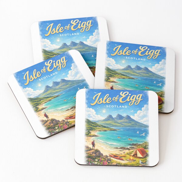 Item preview, Isle of Eigg Scotland – Kayaking, Camping and Hiking along the Coastline of the Inner Hebrides designed and sold by Aryabek.