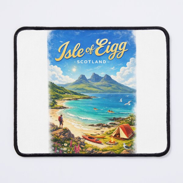 Item preview, Isle of Eigg Scotland – Kayaking, Camping and Hiking along the Coastline of the Inner Hebrides designed and sold by Aryabek.