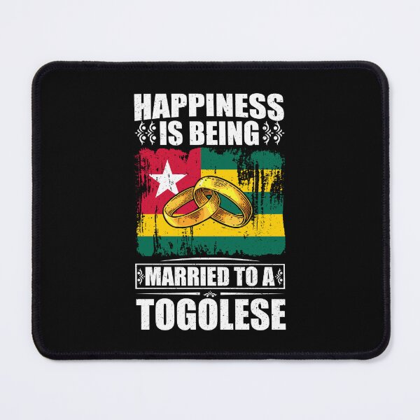 Item preview, Happiness Is Being Married To A Togolese  designed and sold by GabbyKash.