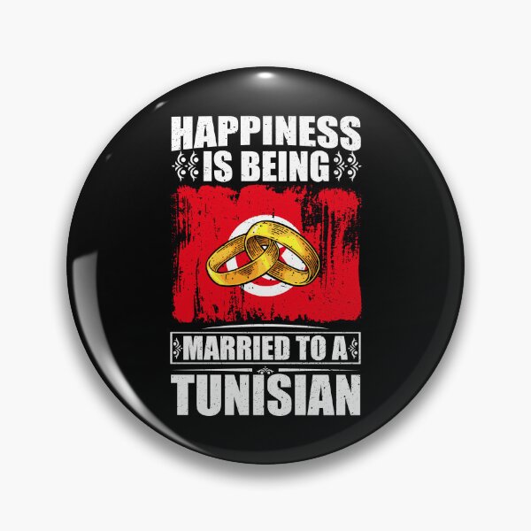 Item preview, Happiness Is Being Married To A Tunisian  designed and sold by GabbyKash.