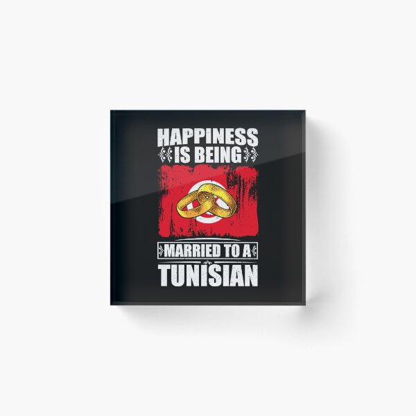 Item preview, Happiness Is Being Married To A Tunisian  designed and sold by GabbyKash.