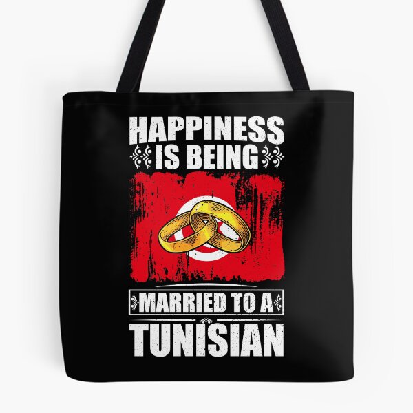Item preview, Happiness Is Being Married To A Tunisian  designed and sold by GabbyKash.