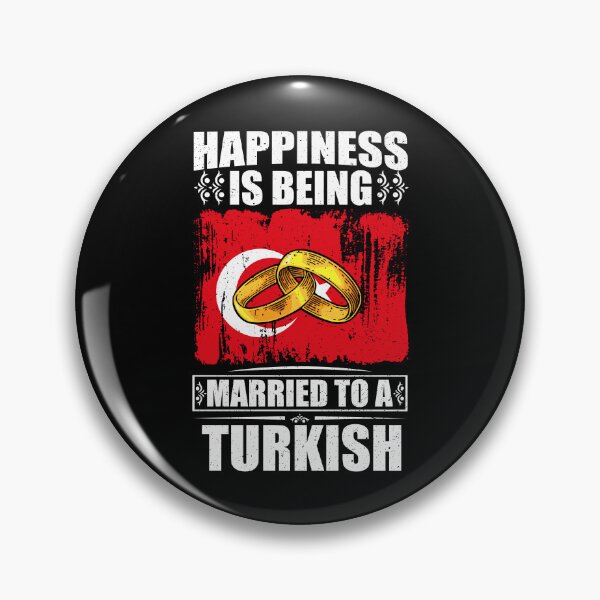 Item preview, Happiness Is Being Married To A Turkish  designed and sold by GabbyKash.
