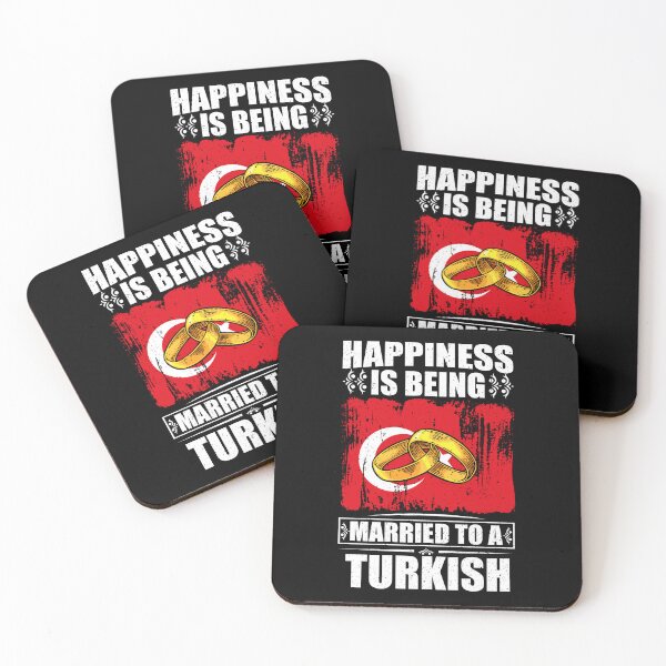 Item preview, Happiness Is Being Married To A Turkish  designed and sold by GabbyKash.