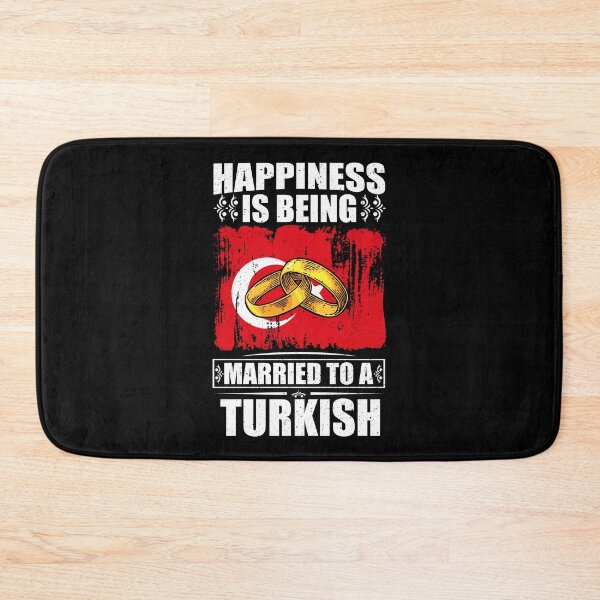 Item preview, Happiness Is Being Married To A Turkish  designed and sold by GabbyKash.