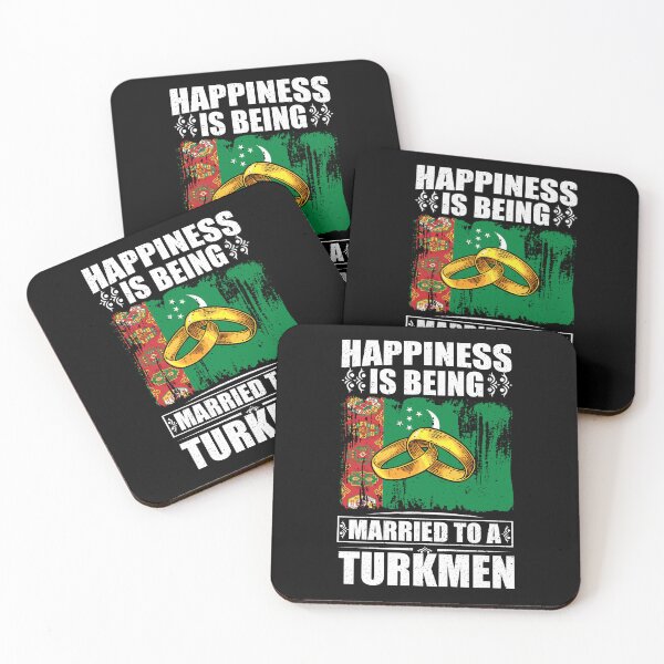 Item preview, Happiness Is Being Married To A Turkmen  designed and sold by GabbyKash.