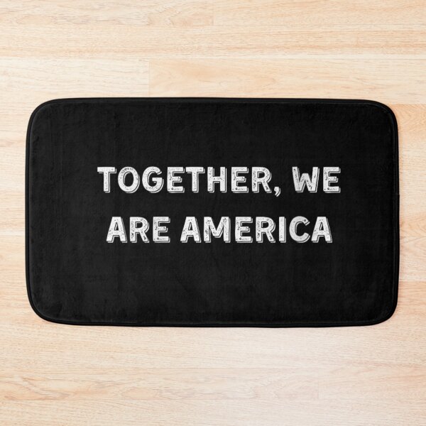 Item preview, Together We Are America Unity Quote Diverse Community Social Justice Art designed and sold by PhocoNibict.