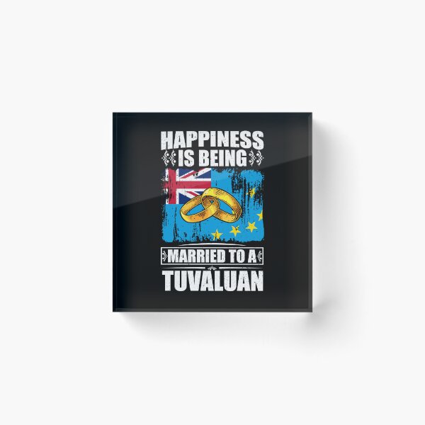 Item preview, Happiness Is Being Married To A Tuvaluan designed and sold by GabbyKash.