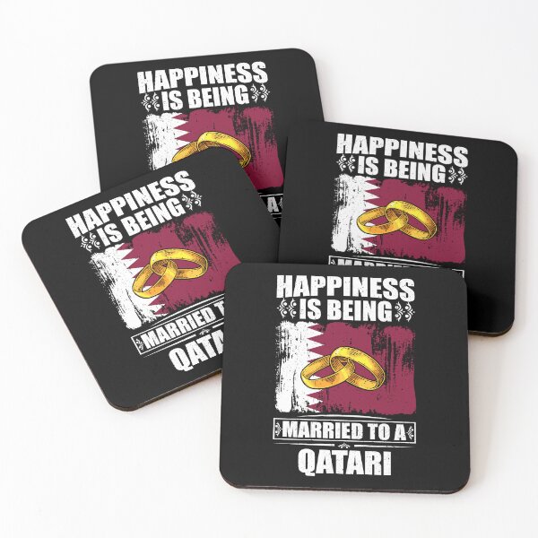 Item preview, Happiness Is Being Married To A Qatari  designed and sold by GabbyKash.