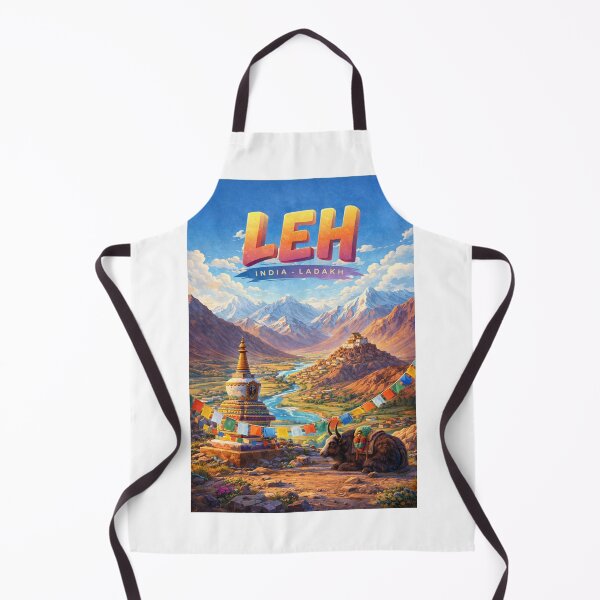 Item preview, Leh India Ladakh – Shanti Stupa, Himalayas and Indus River Valley in Jammu and Kashmir designed and sold by Aryabek.