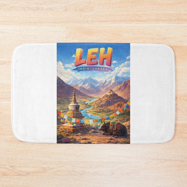 Item preview, Leh India Ladakh – Shanti Stupa, Himalayas and Indus River Valley in Jammu and Kashmir designed and sold by Aryabek.