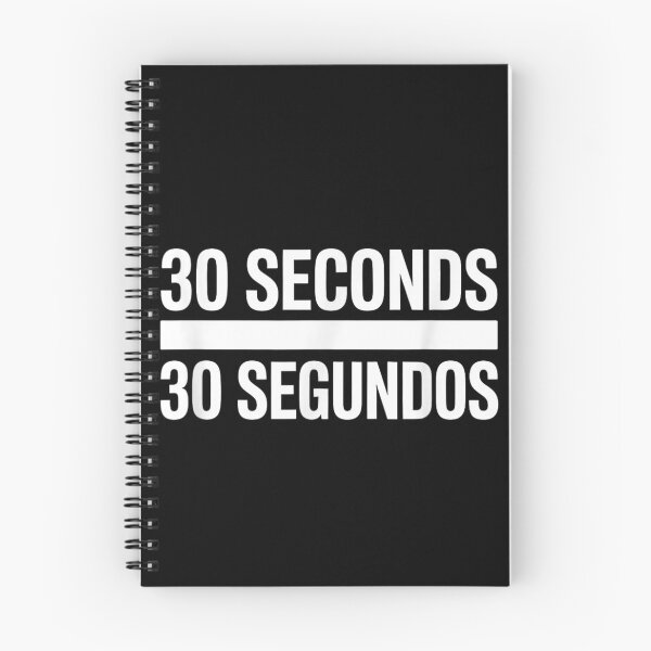 Item preview, 30 Seconds 30 Segundos Bilingual Motivational Fitness Goal Workout Quote Art designed and sold by PhocoNibict.